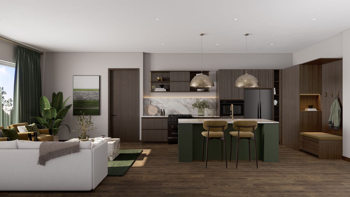 The Gabriel,Kitchen Rendering